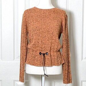NORTHERN ISLES Vintage Women's Silk Blend Sweater Size S  Brown